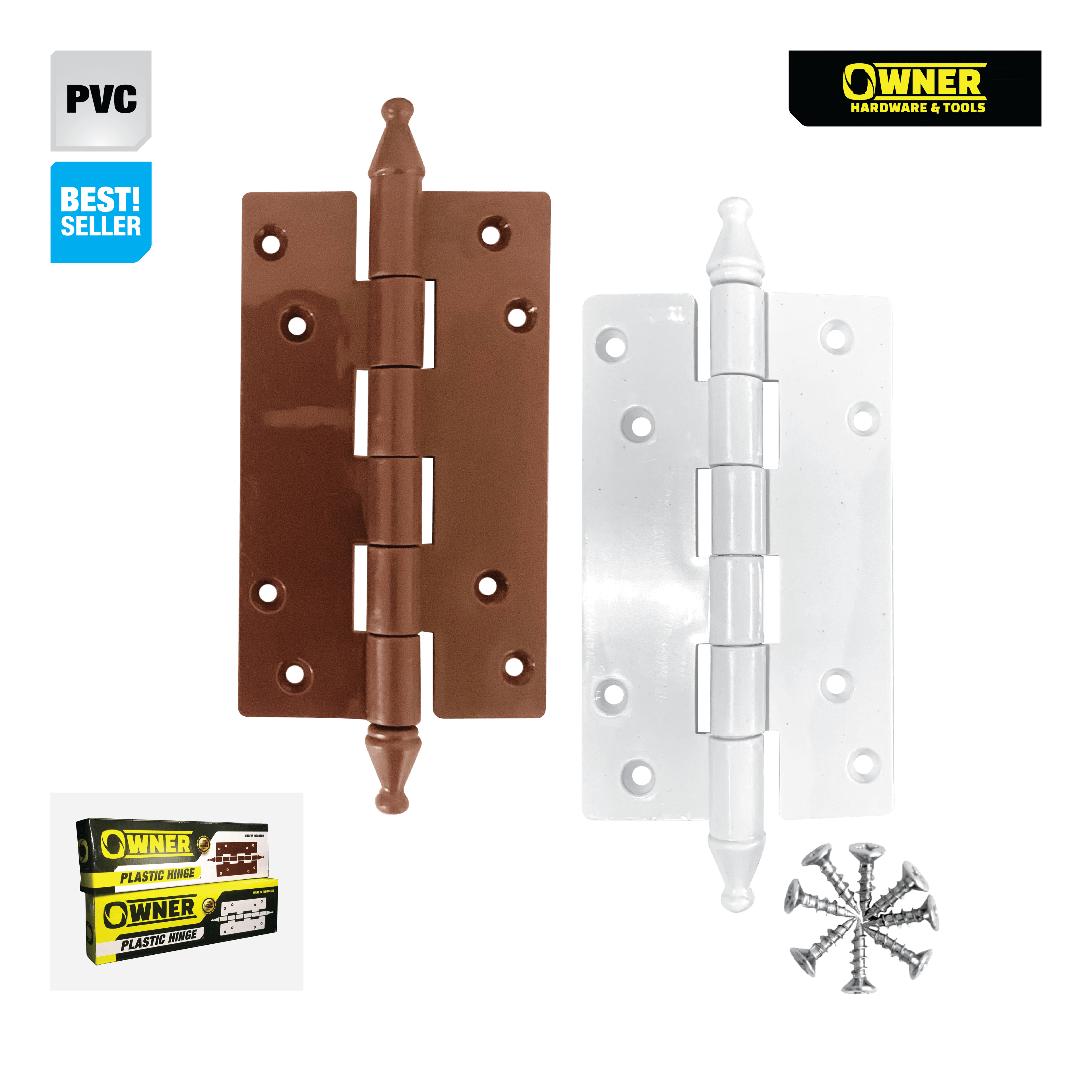 Engsel Pintu PVC - Thickness 2mm