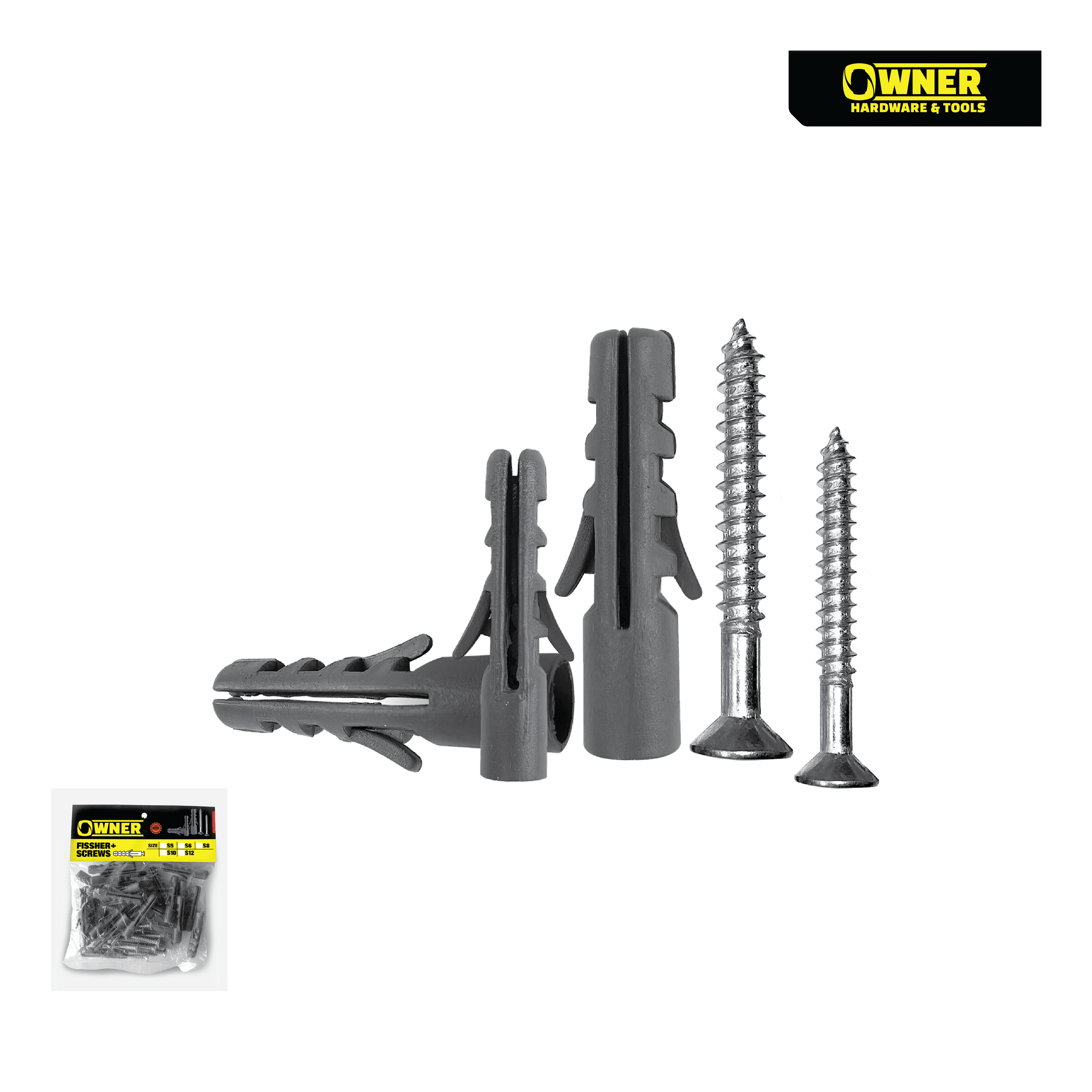 Fissher + Sekrup Set