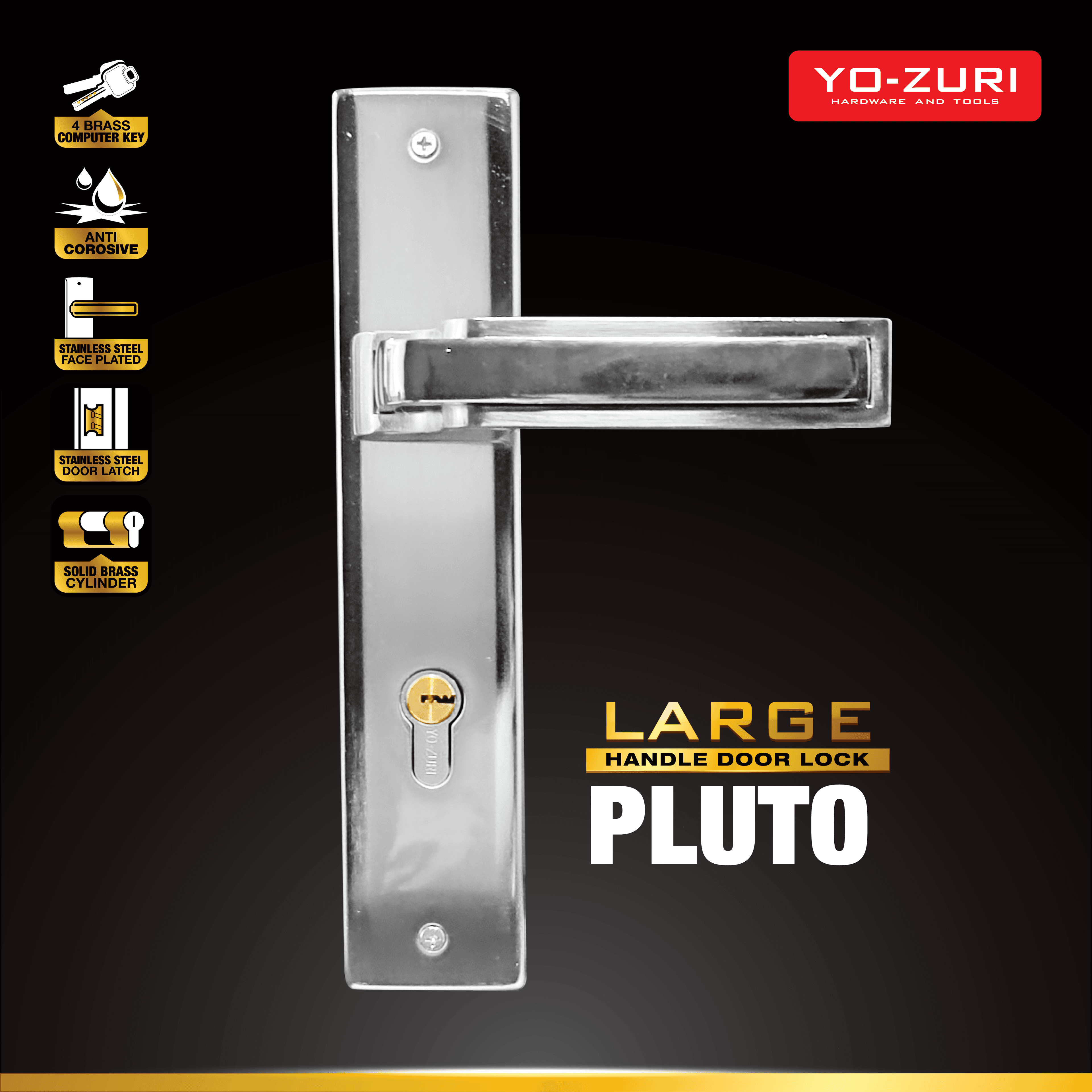 Kunci Pintu BESAR PREMIUM image 1