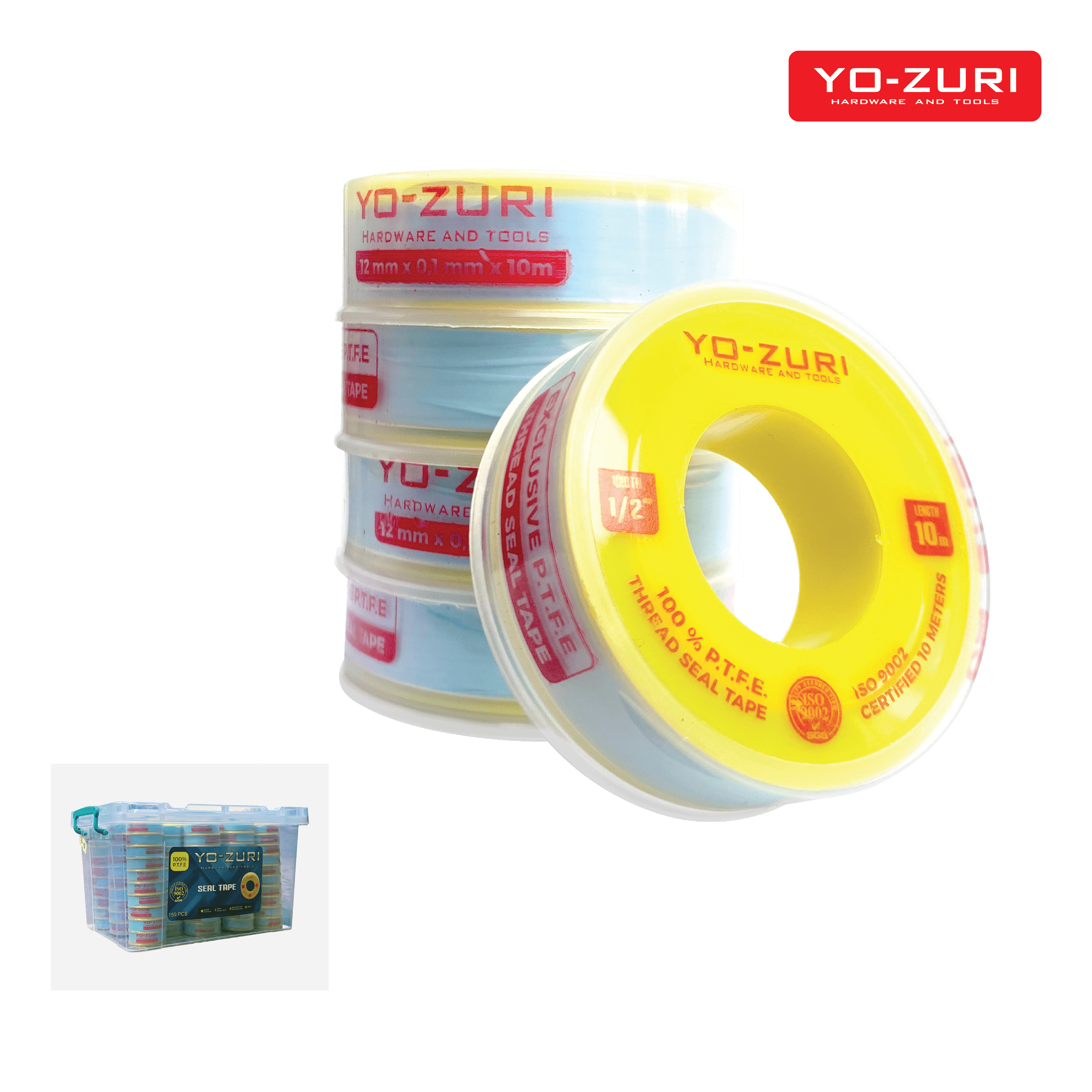 Seal Tape Biru - 100% P.T.F.E.