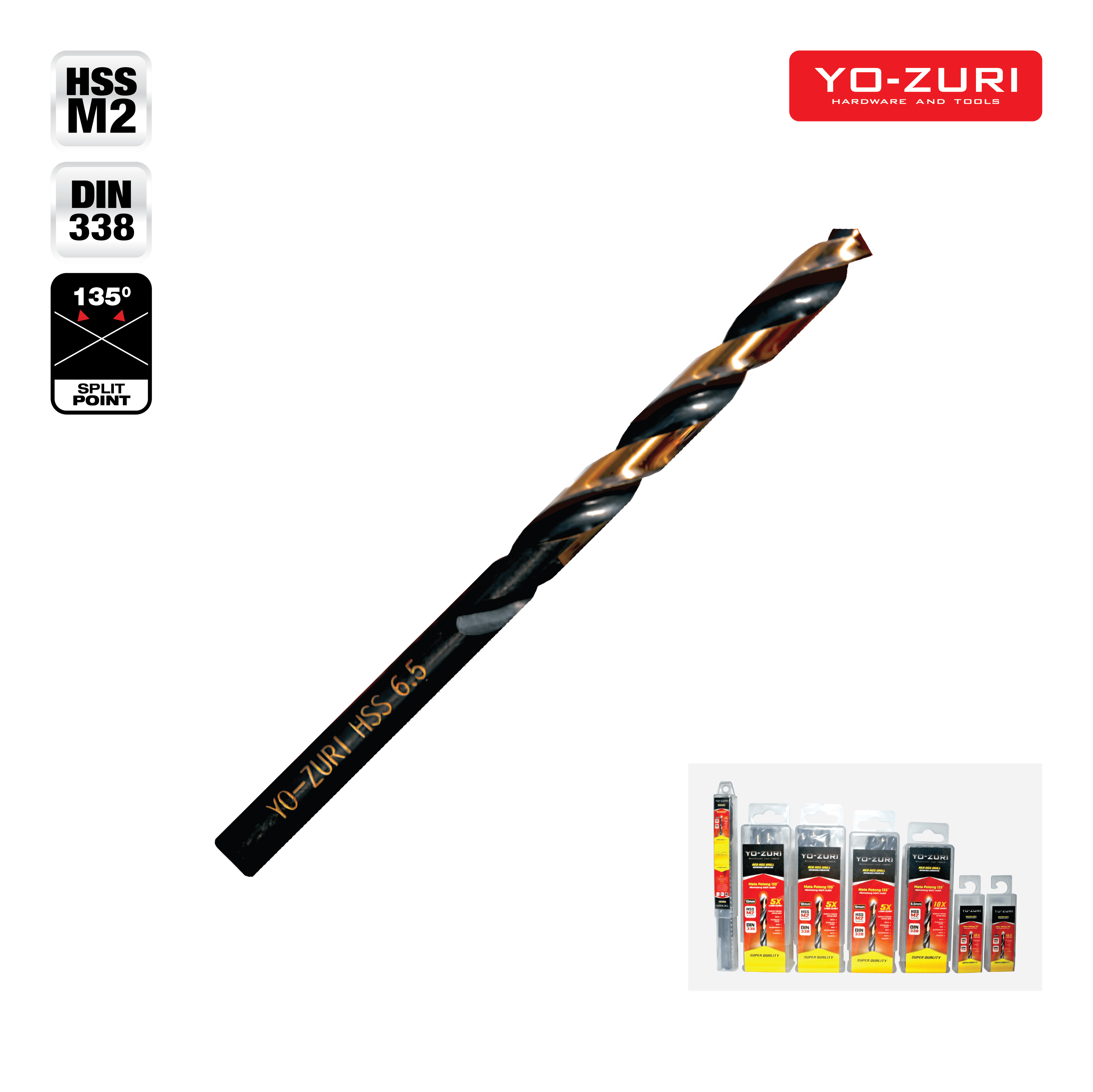 Mata Bor - Besi Super Merah