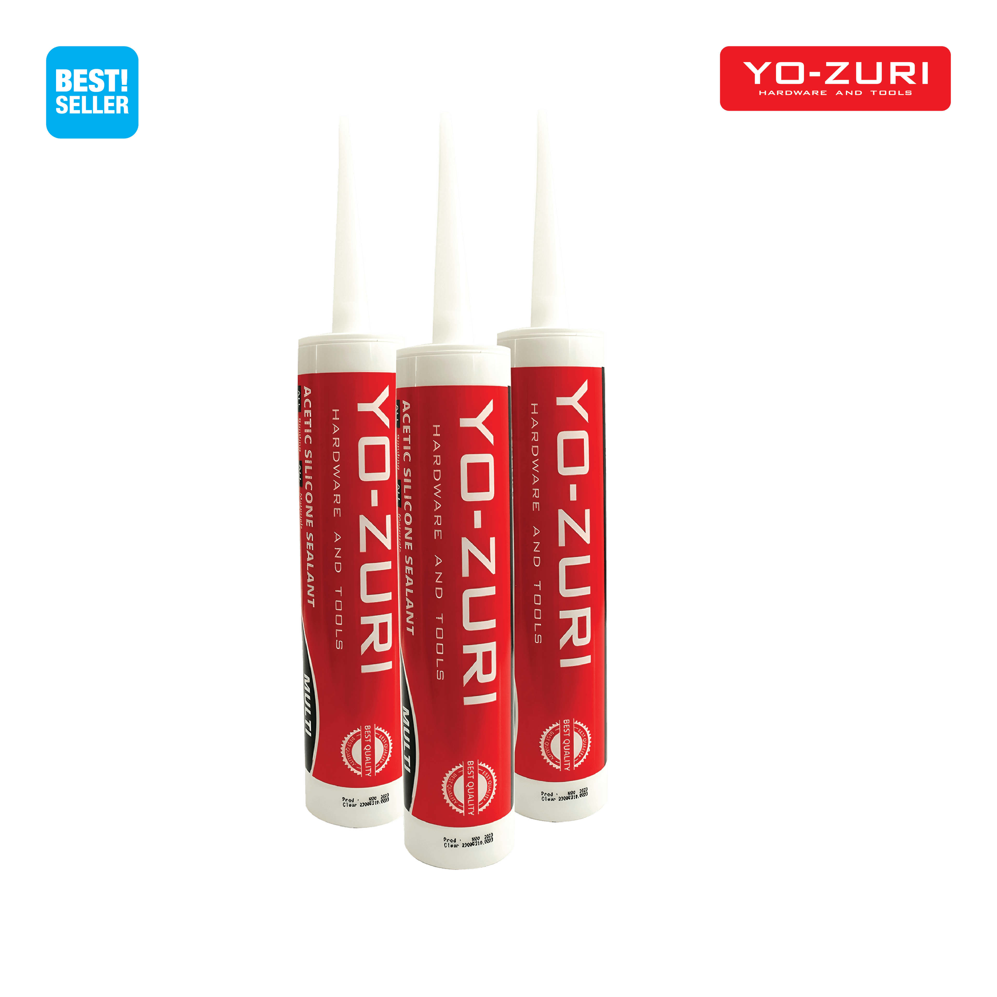 Lem Sealant Botol - Acetic Silicone Sealant